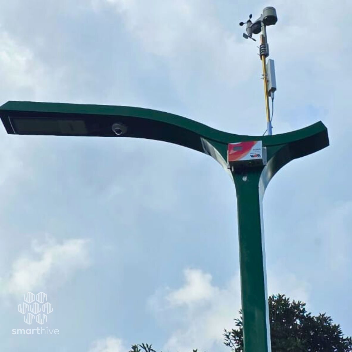 Post Smart Ibram, coluna inteligente W4M em Brasília