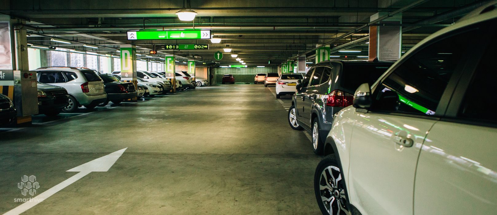Estacionamento Inteligente Interior e Exterior: Gestão Eficiente com a Plataforma IoT SmartHive