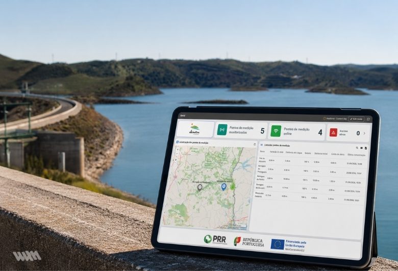 O Município de Alcoutim avançou com uma solução IoT para monitorizar níveis de água em cinco pontos estratégicos do concelho.